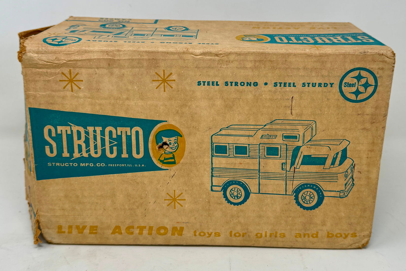 Structo Camper No. 203 Box Only (1 of 4)