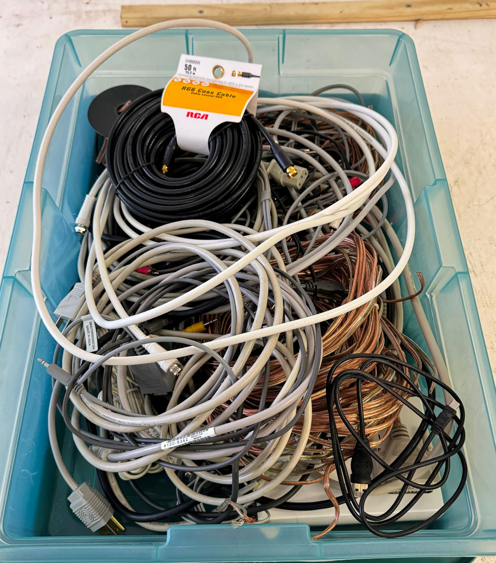 RG6 Coax & Misc Cables (1 of 2)