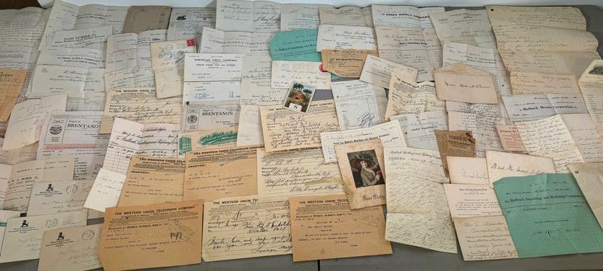 Western Union Telegraphs Bill Heads & Misc (1 of 13)