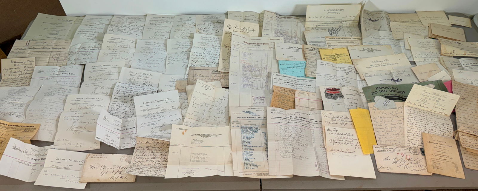 1800's Mining Letter / Bill Heads Misc Ephemora (1 of 12)