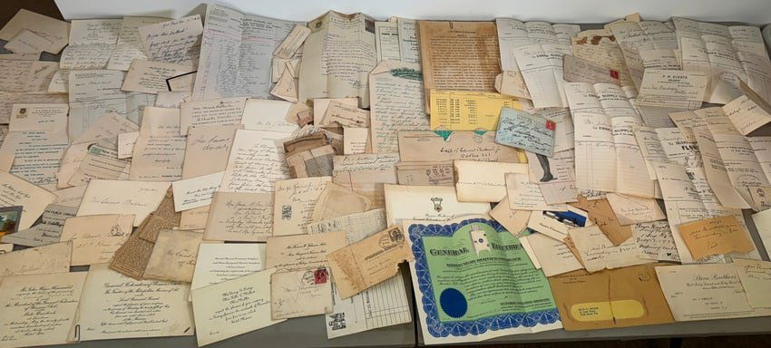 General Electric J.J. Little & Ives Bill Heads & Misc (1 of 11)