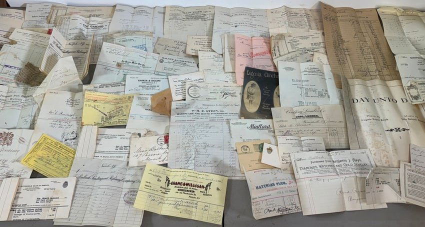 Ephemora incl Ellis Tiger Misc Bill Heads (1 of 10)