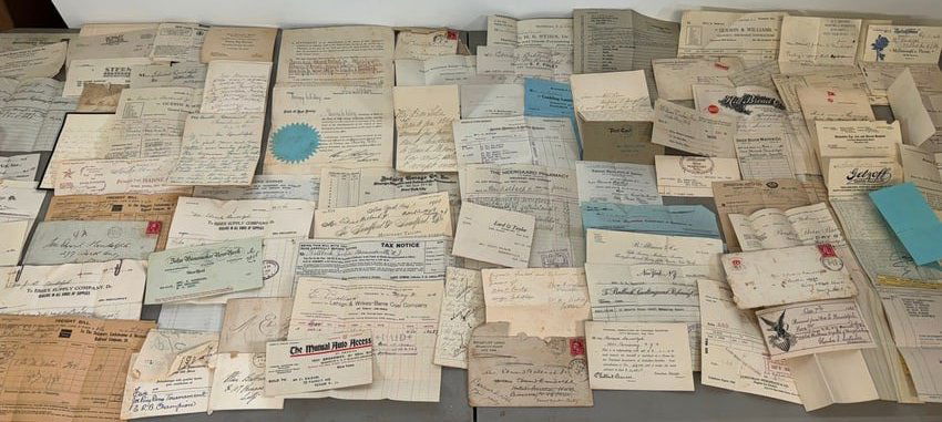 1884 NJ Secretary of State Statement Misc Ephemora (1 of 13)