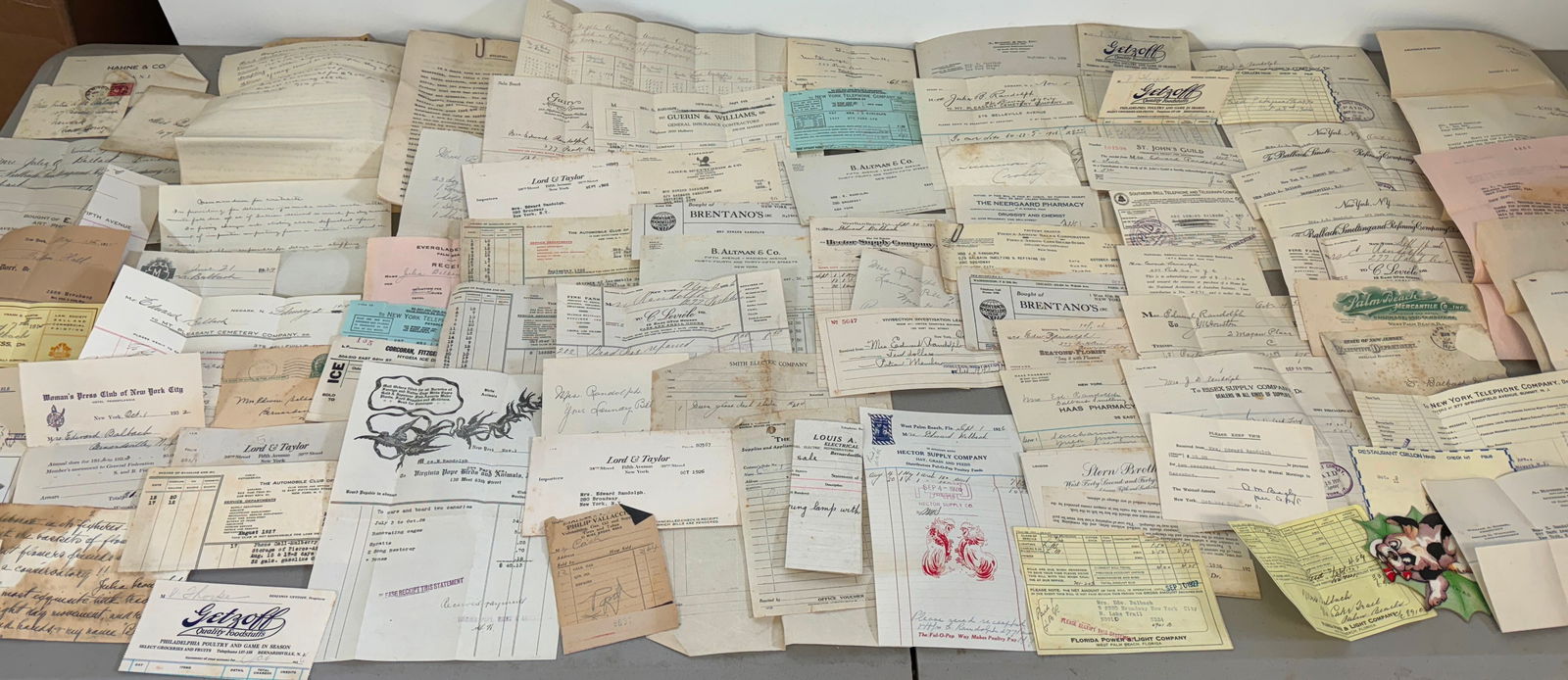 Ephemora Bill / Letter Heads & Misc (1 of 11)