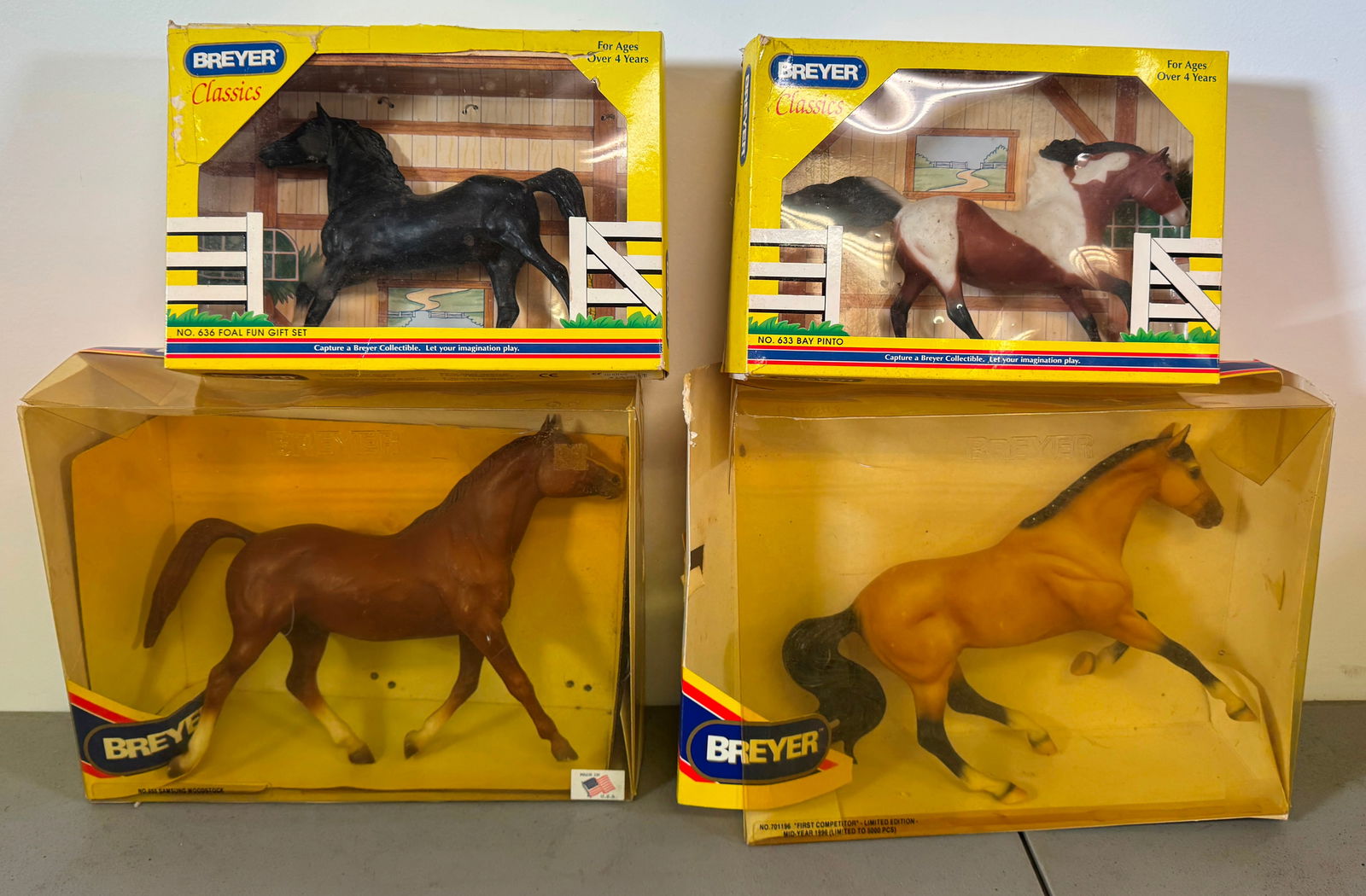 4 Breyer Horses (1 of 3)