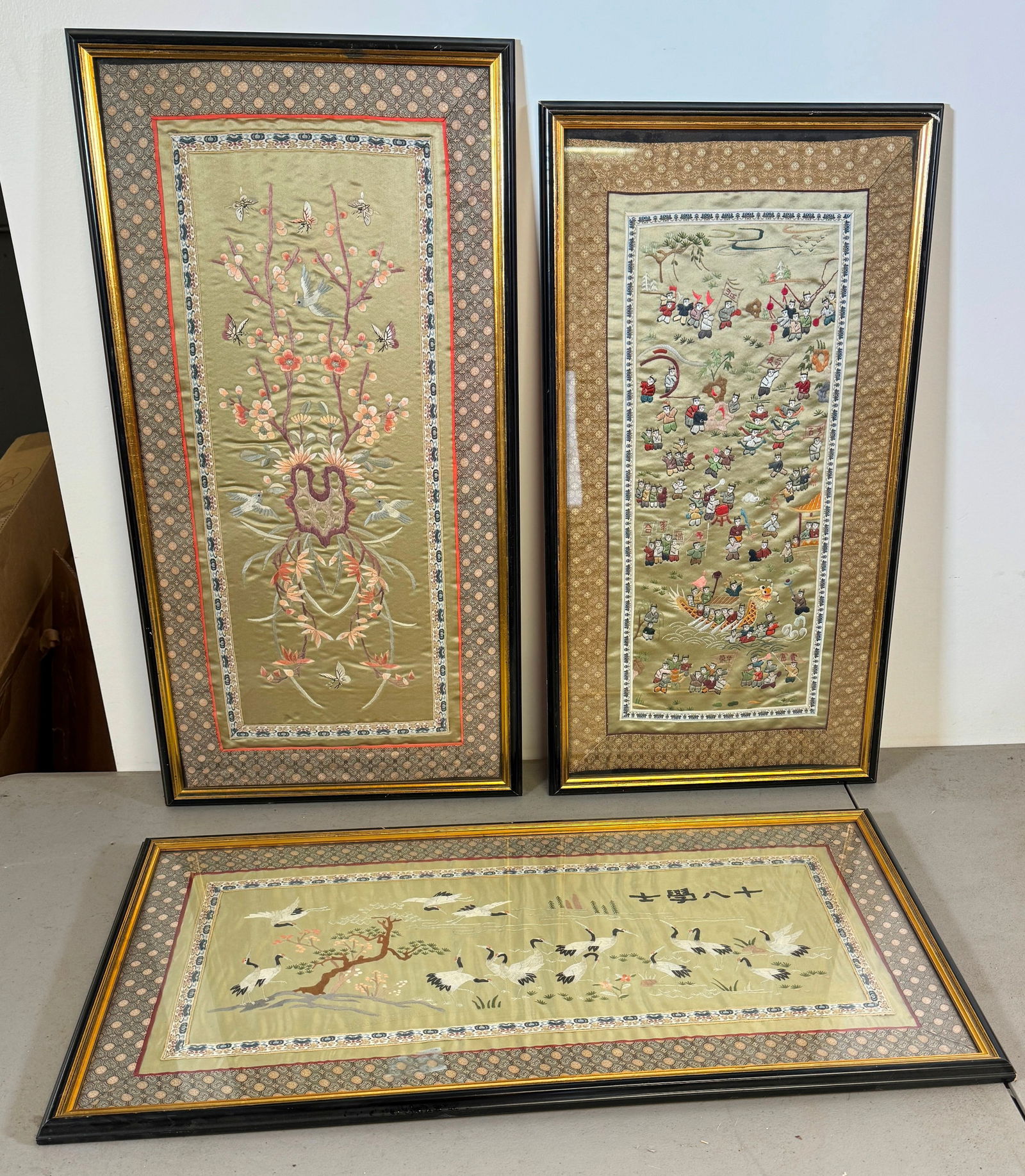 3 Japanese Tapestries (1 of 4)