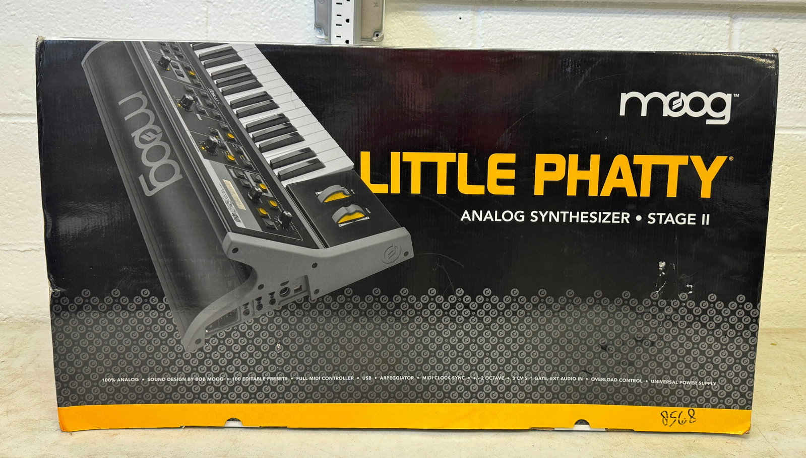 Moog Litty Fatty Synthesizer Box: Box only !
