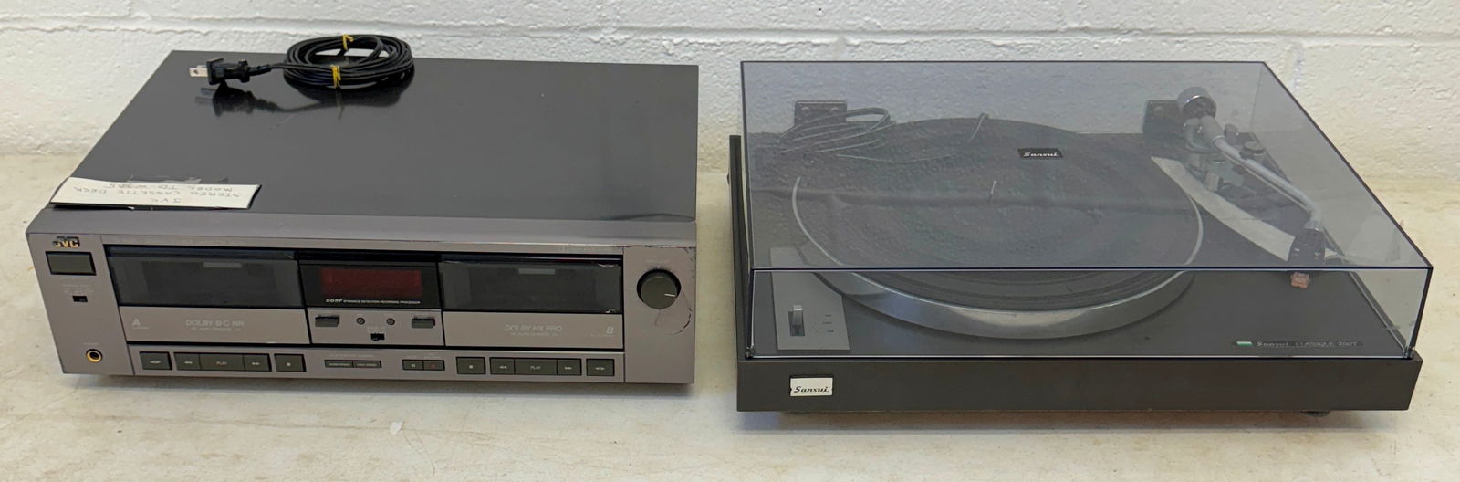 JVC Cassette Deck Sansui Classique 250T Turntable (1 of 5)