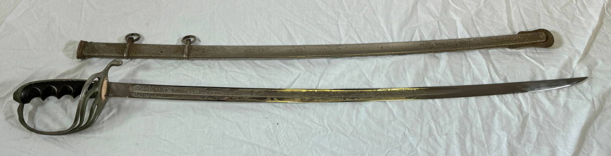 Hurstmann US Officers Dress Sword: Apprx 35 3/4" long