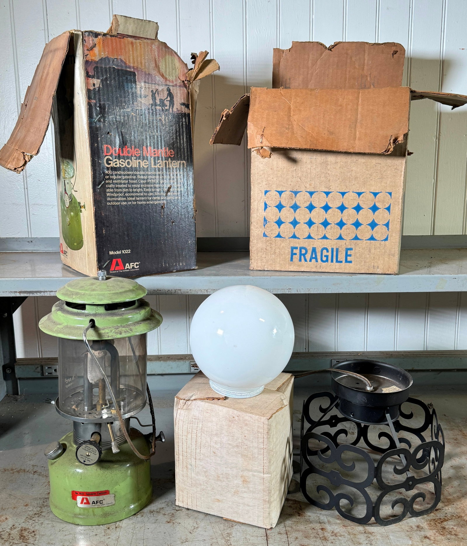 AFC 1022 Lantern & Hanging Light Fixture: NO shipping