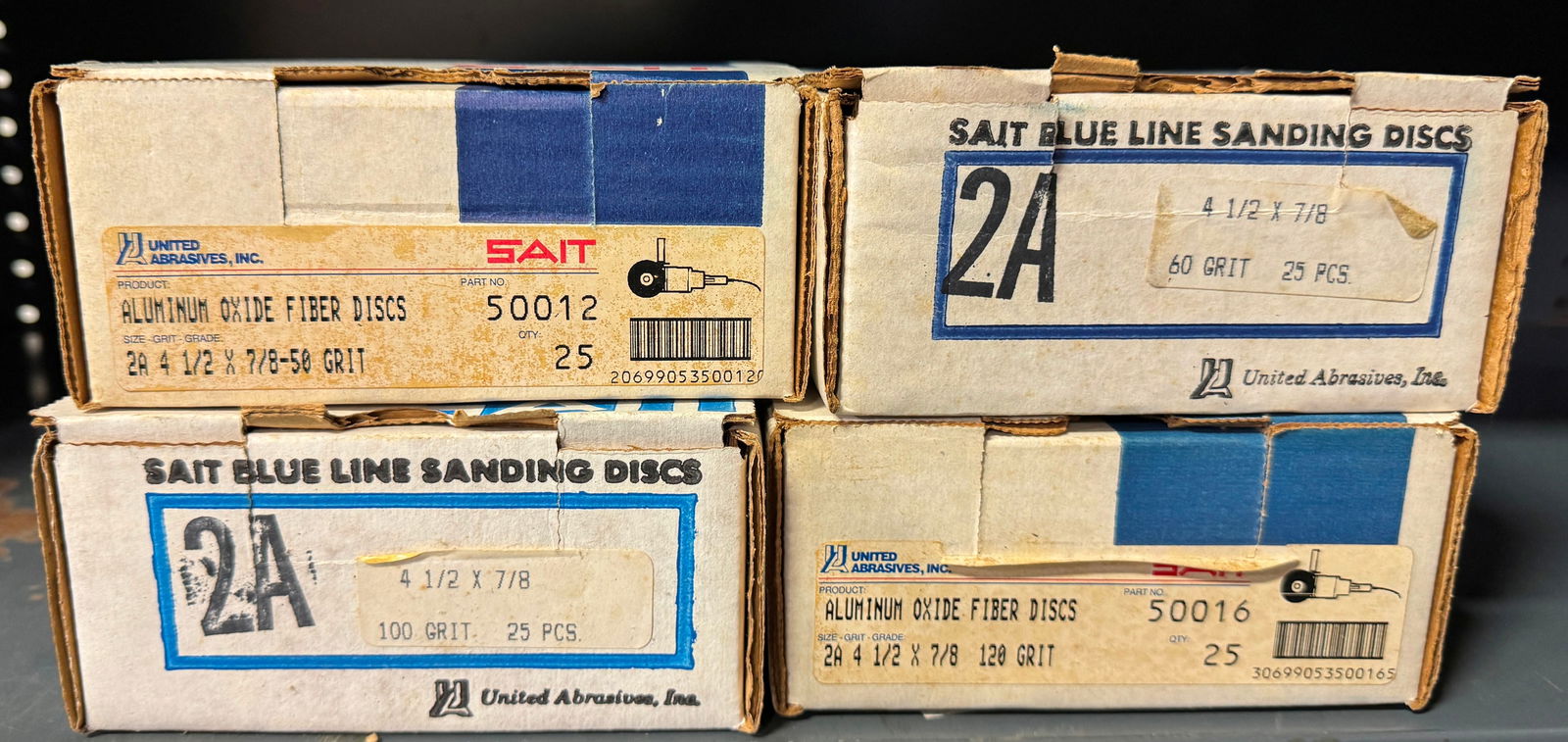 Sait 2A Sanding Discs Aluminum Oxide (1 of 2)