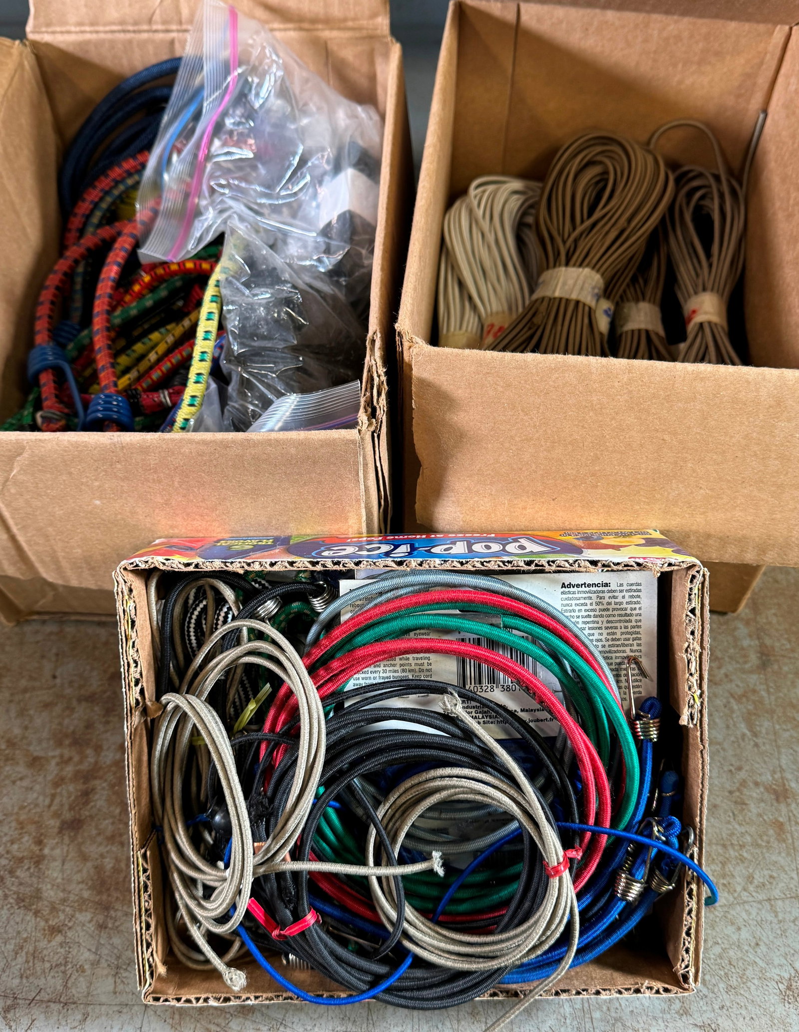 Bungy Cords & Rope: Getting all pictured