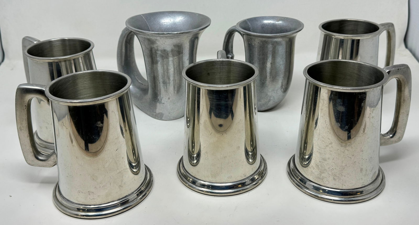 English Pewter & Misc Steins (1 of 4)