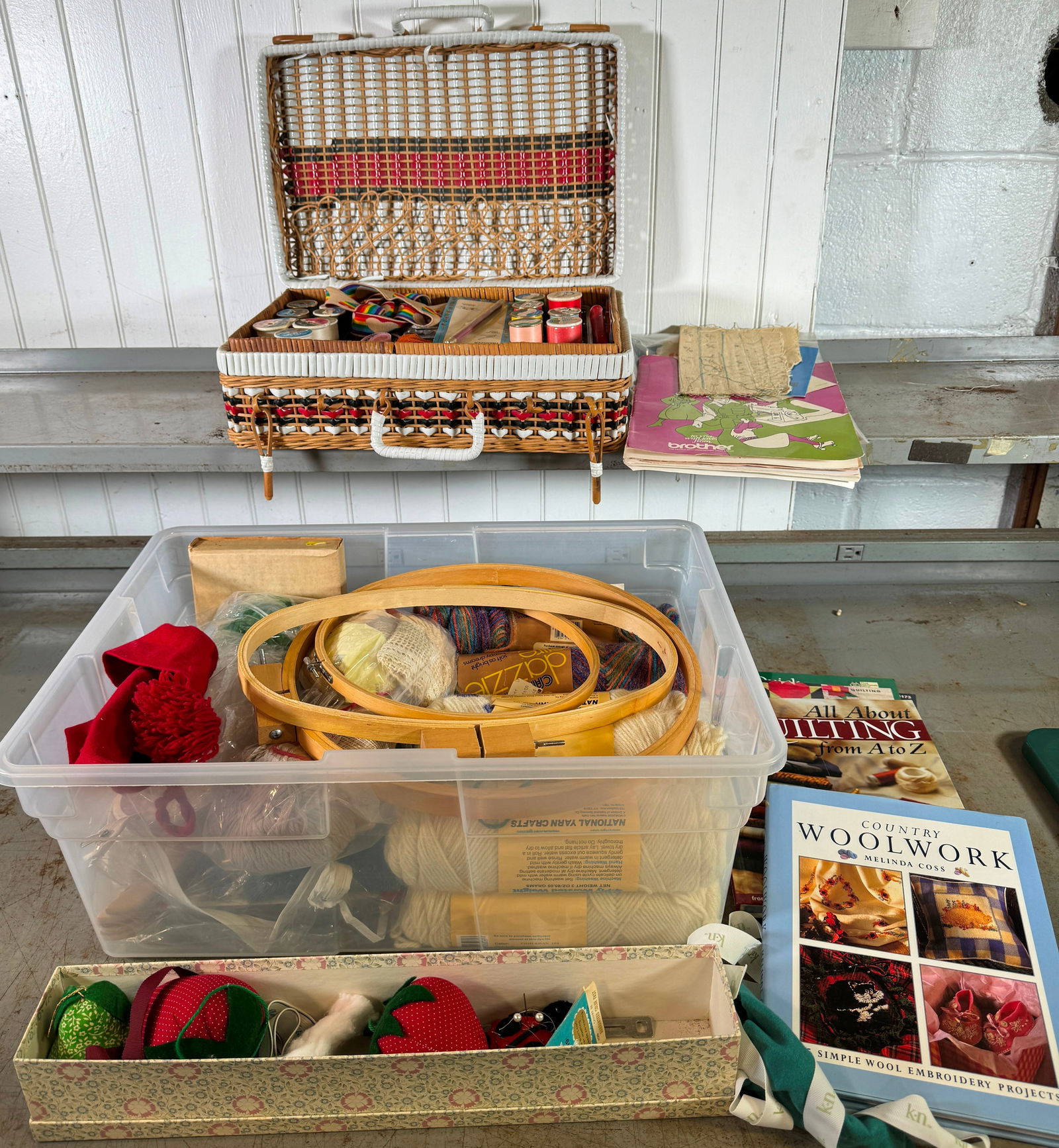 Pins Cushions Sewing Thread Yarn & Misc (1 of 6)