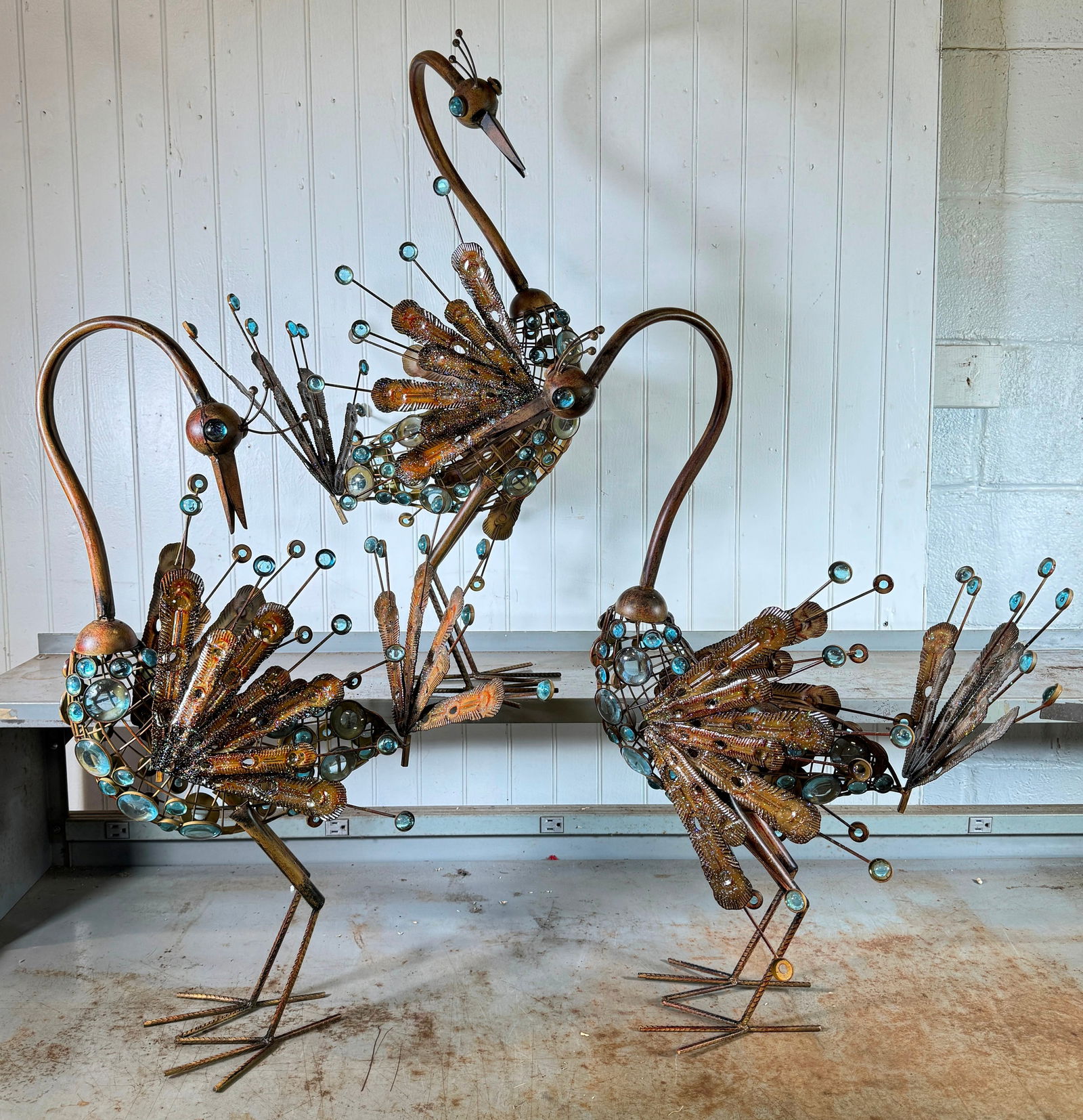 3 Garden Iron Decorator Birds (1 of 2)