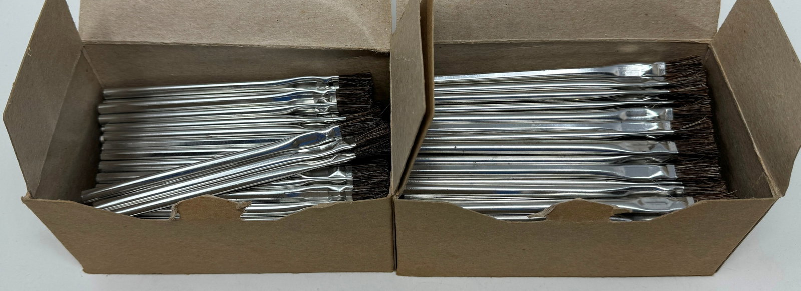 2 Boxes of Brushes: Approx 1/2" x 6" long