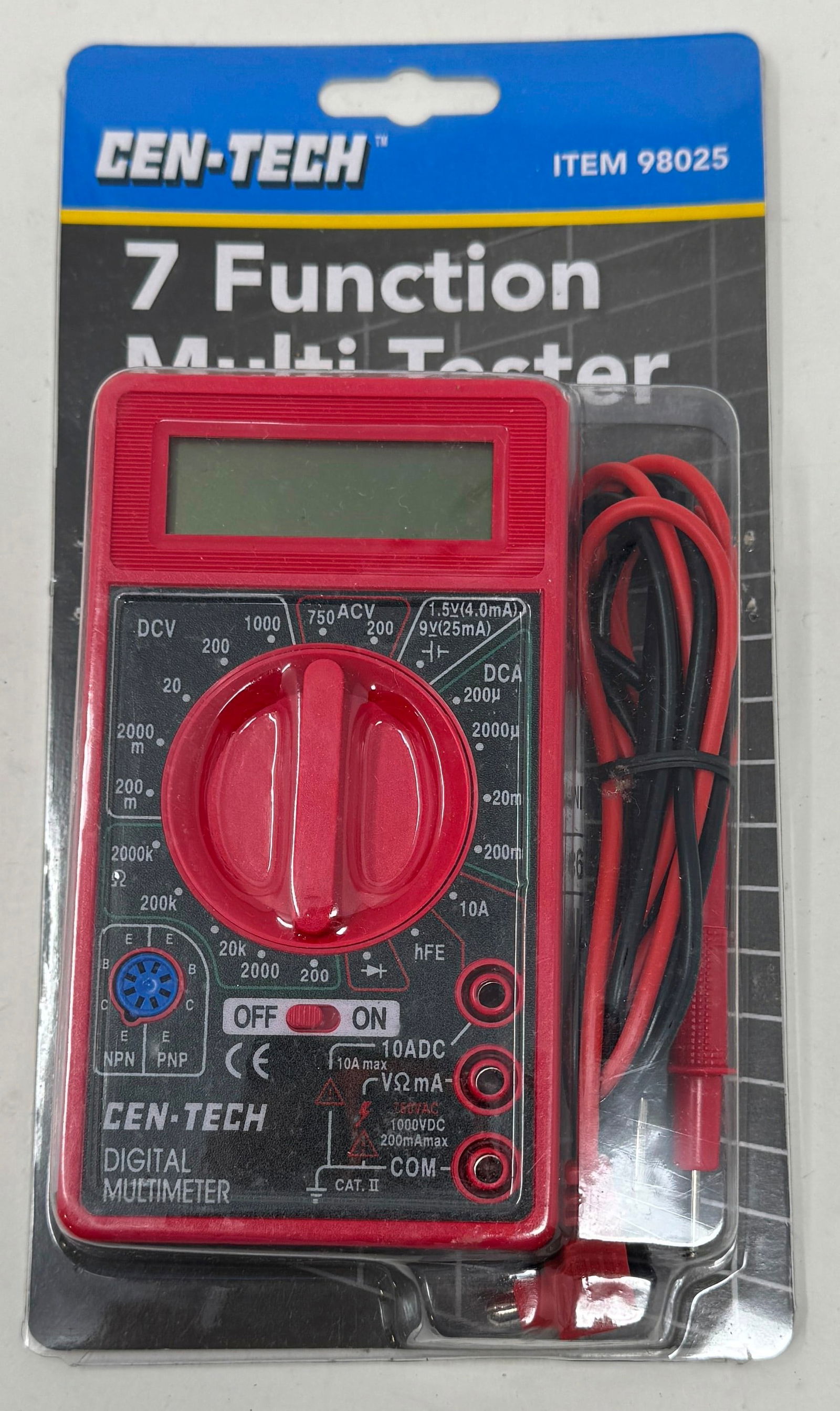 6 Cen-Tech Multi Testers (1 of 1)