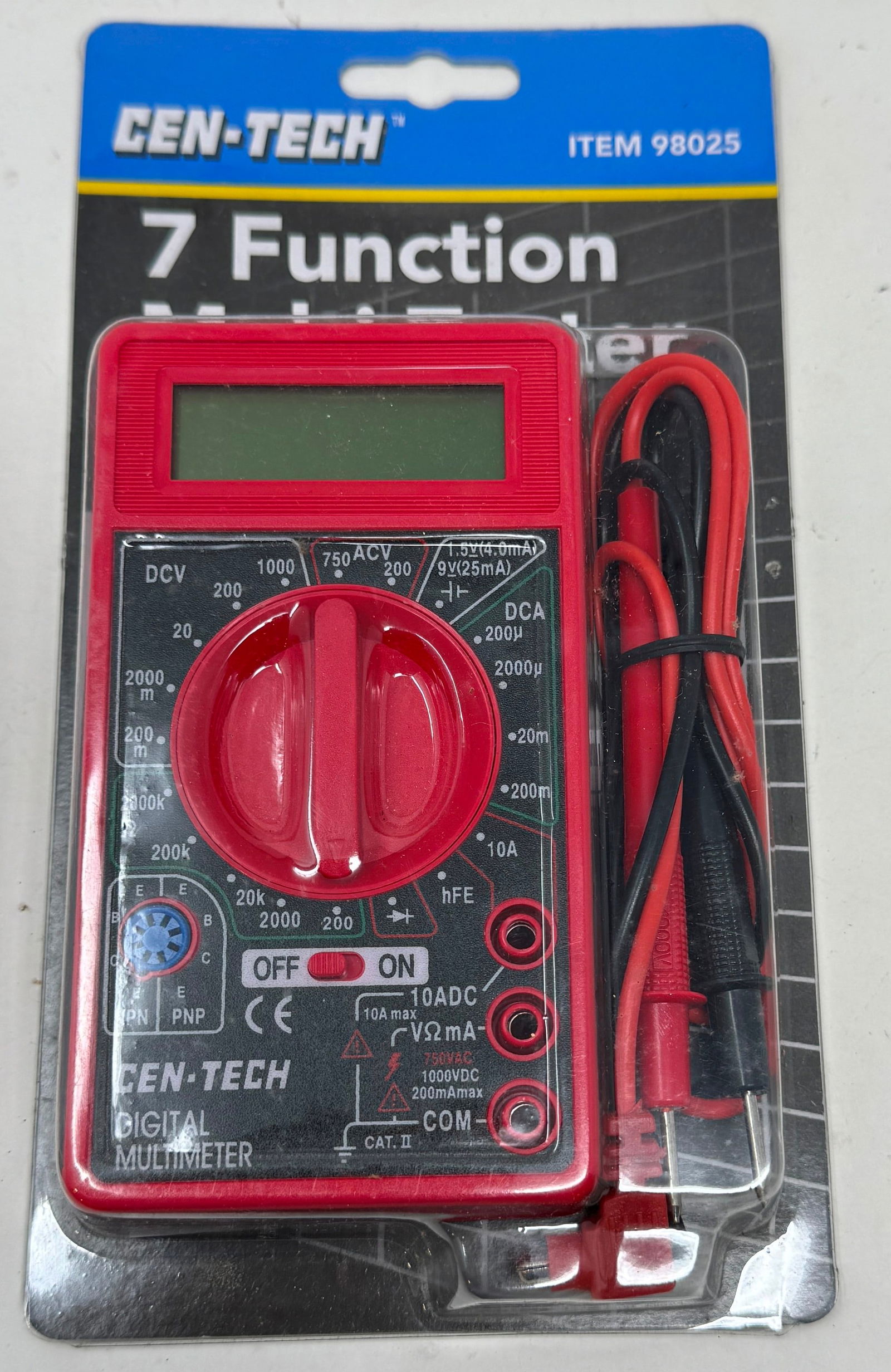 6 Cen-Tech Multi Testers (1 of 1)