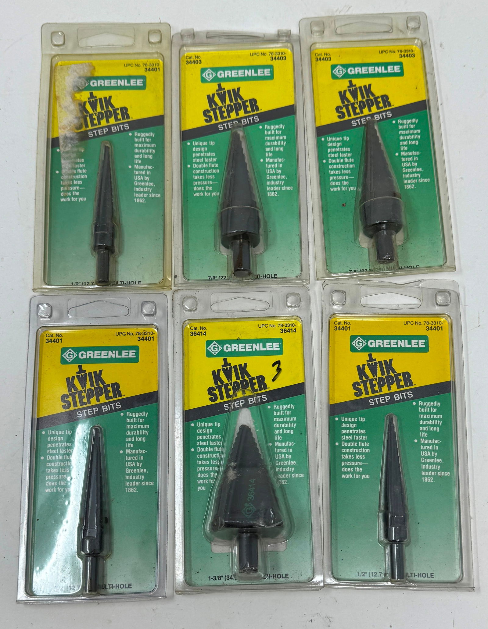 Greenlee Kwik Stepper Step Bits (1 of 4)