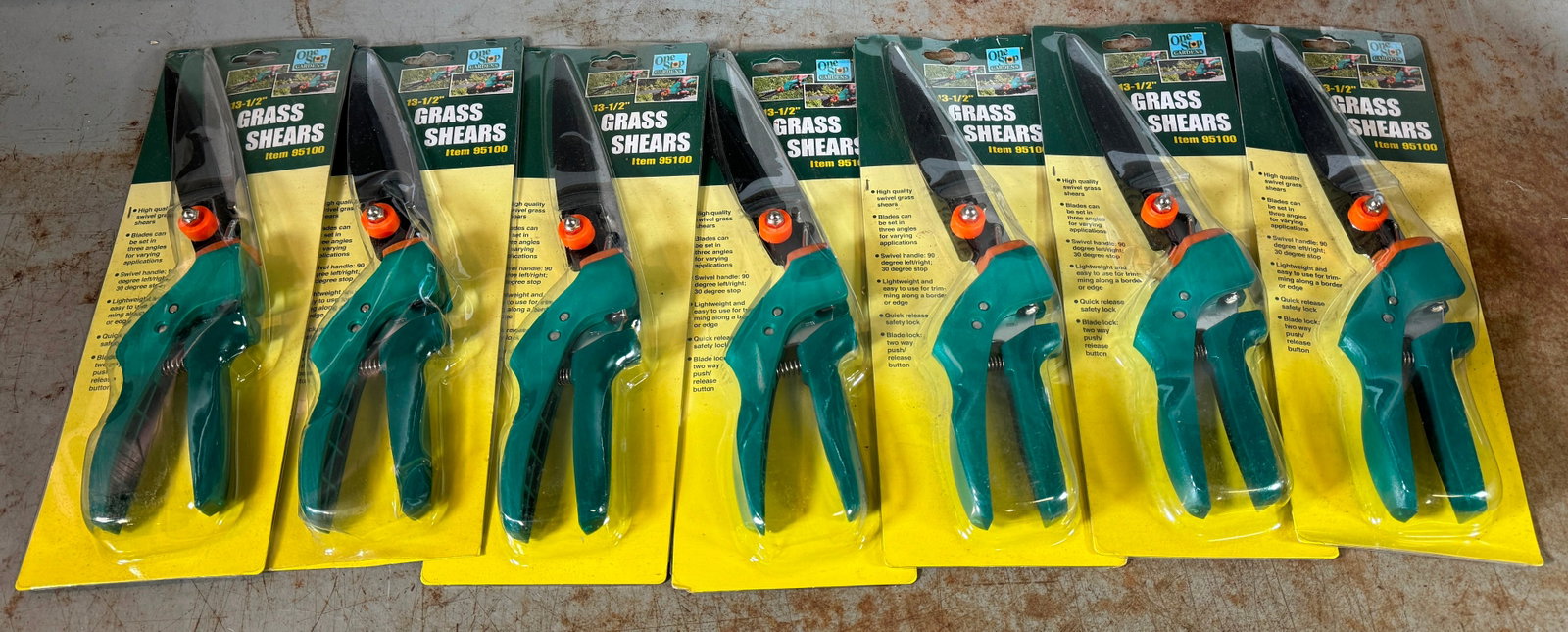 13 1/2" Grass Shears: Getting all pictured