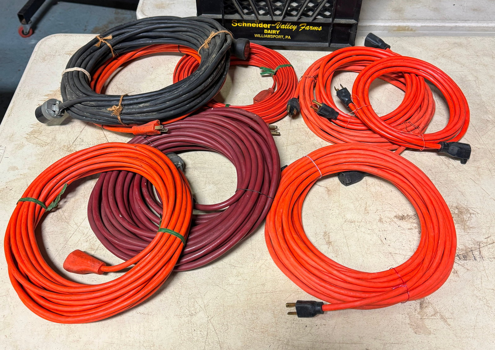 Extension Cords: Crate included
