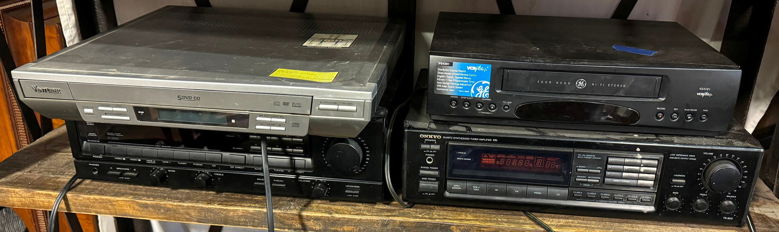 Onkyo Amplifier Tuner Kenwood Stereo Receiver (1 of 8)