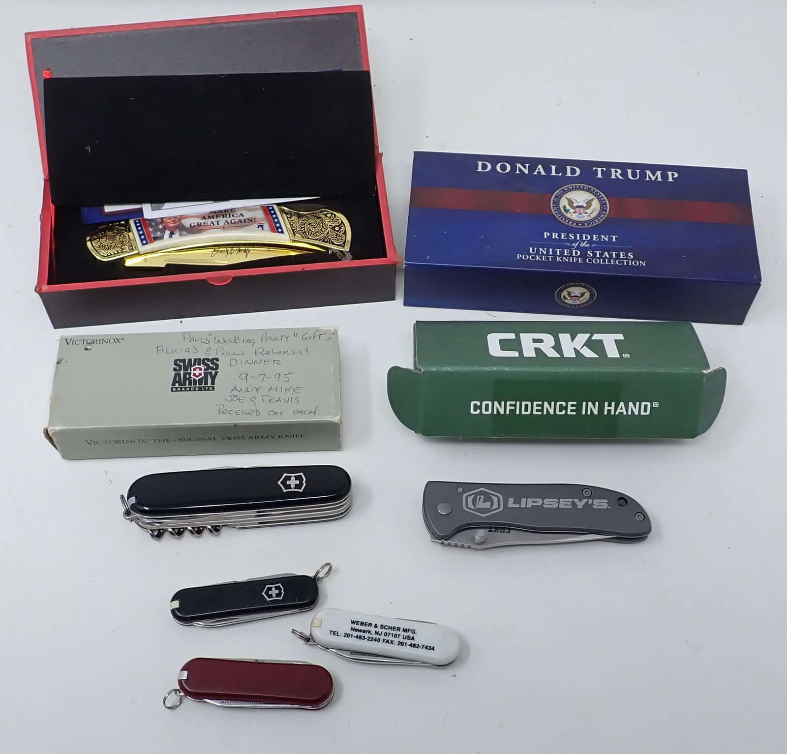 Donald Trump Swiss Army & Misc Knives (1 of 4)