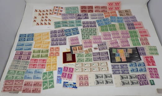 Lot of Misc Stamps: Getting all pictured