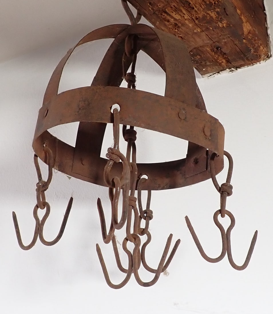 Primitive Pot / Utensil Rack (1 of 2)