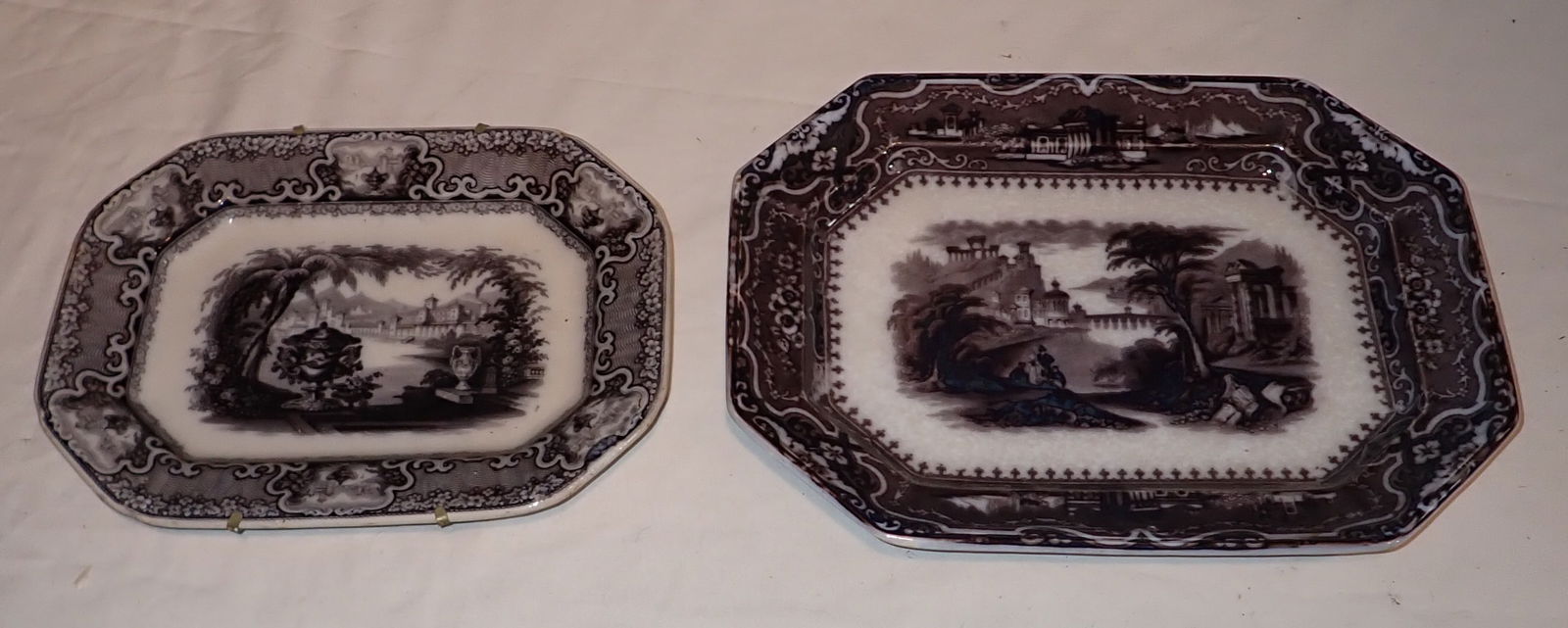 Alcock Vincennes Transferware Platter (1 of 7)