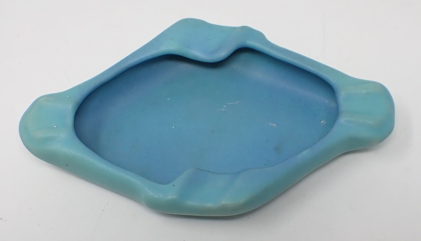 Van Briggle Pottery Ashtray: Approx 4 1/8" x 6 7/8"