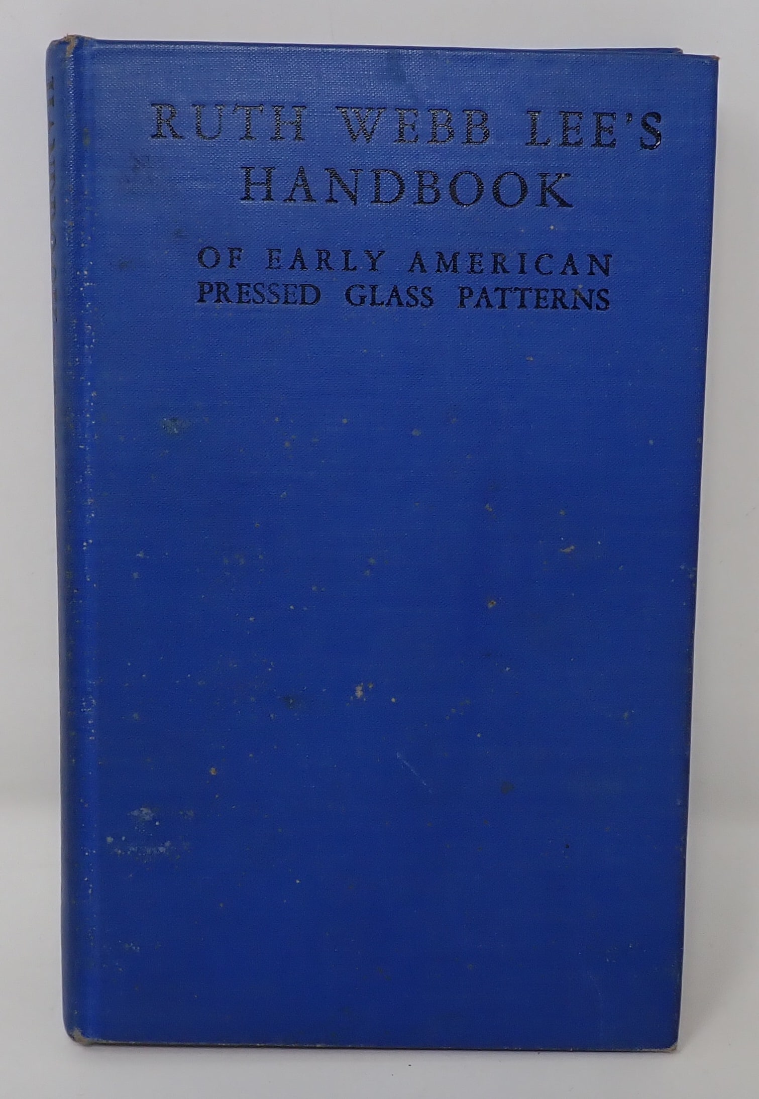 Ruth Webb Lee Signed EAPG Glass Book (1 of 6)