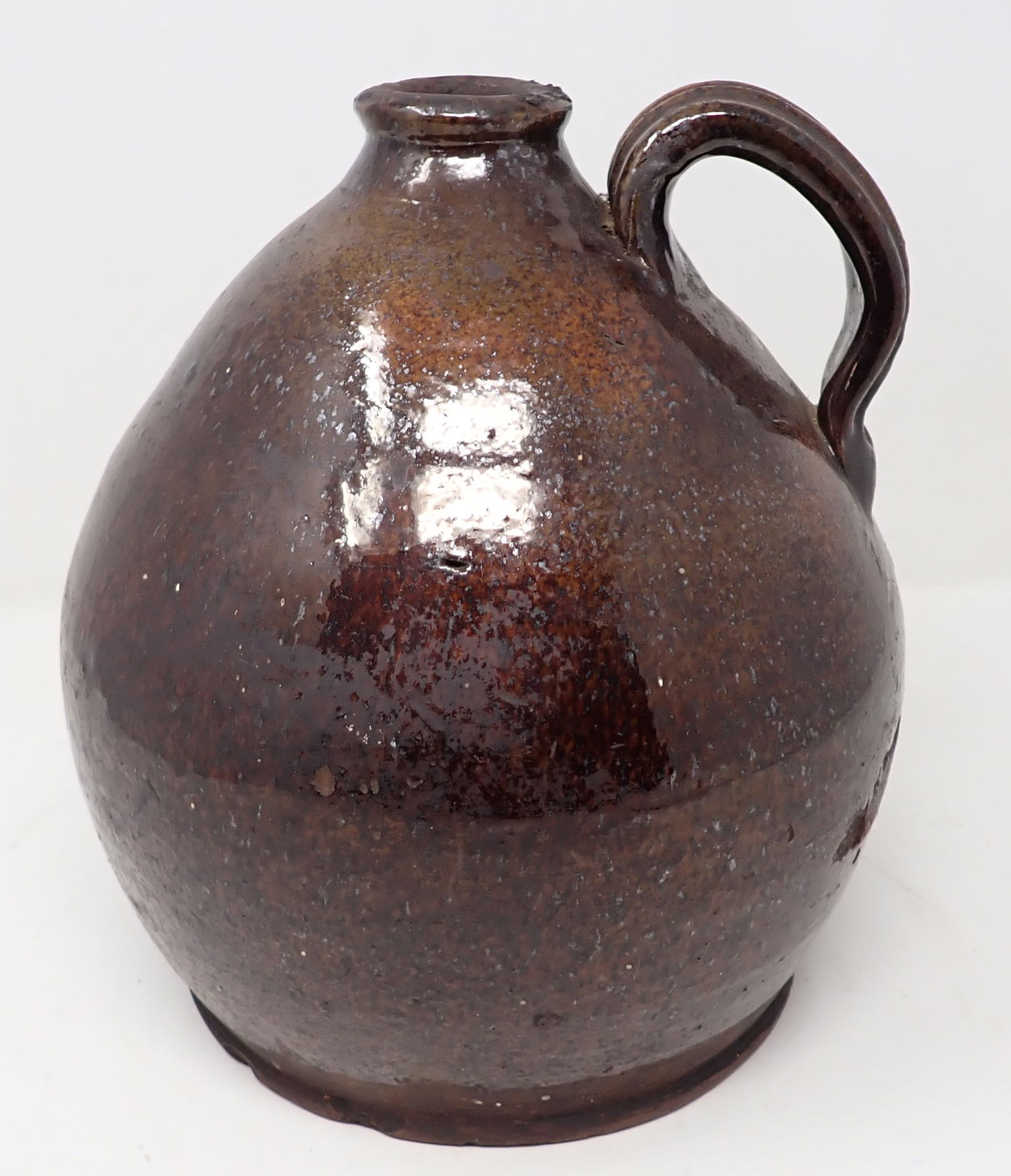 Ovoid Redware Jug (1 of 7)