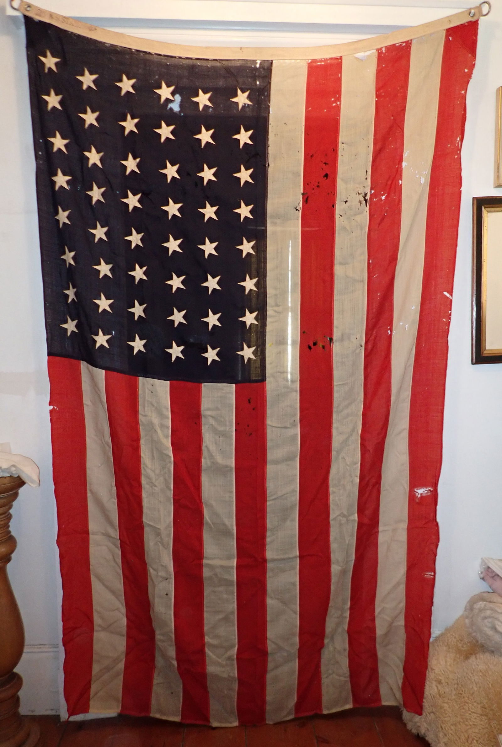 Three 48 Star American Flags (1 of 8)