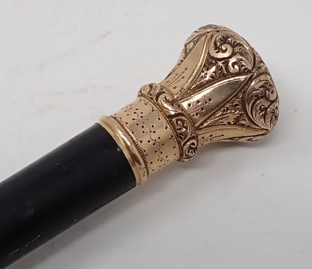 Walking Stick w/ Monogram (1 of 4)