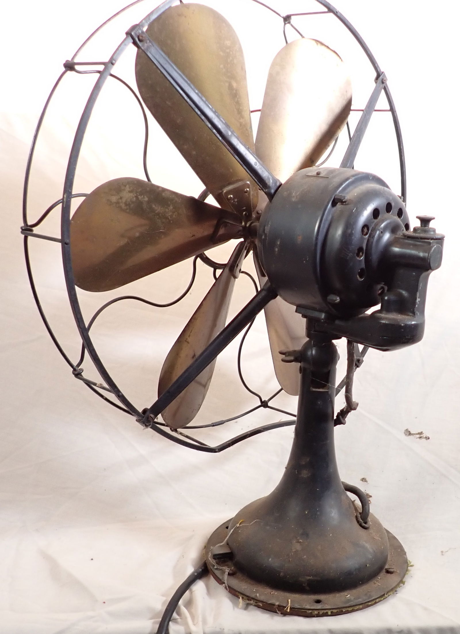 Westinghouse Fan w/ 6 Brass Blades (1 of 3)