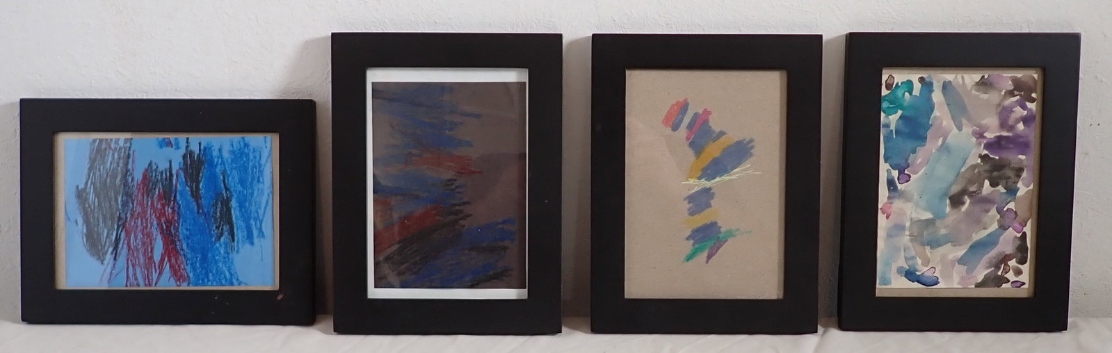 Watercolor Pastels Misc Art: Approx 6 1/2" x 8 1/2"