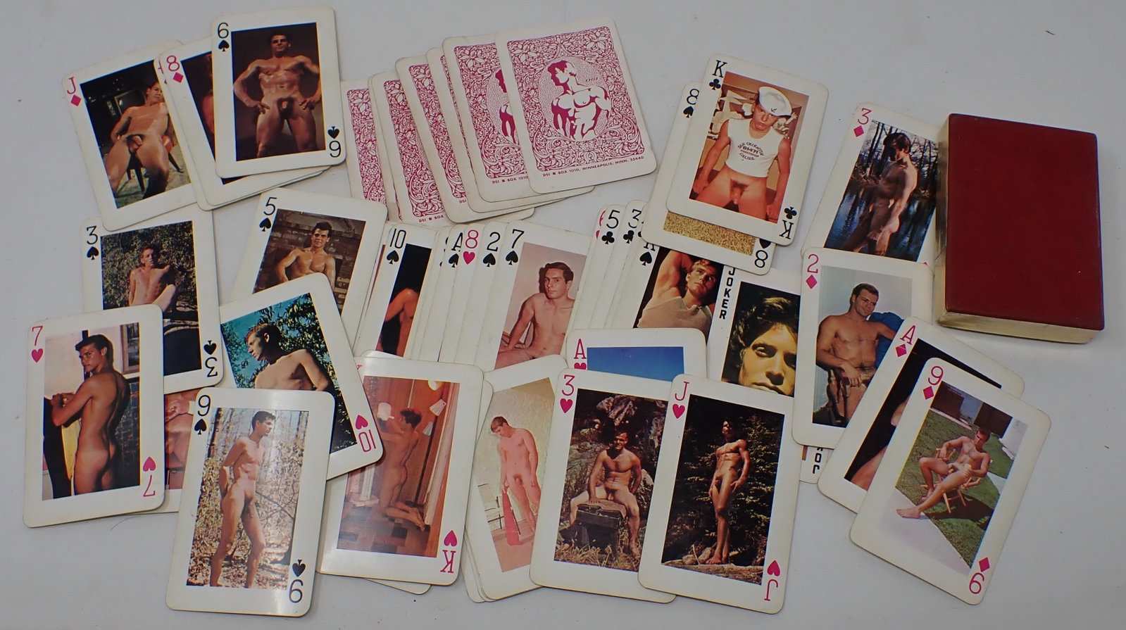 DSI Adult Mens Playing Cards: 54 cards