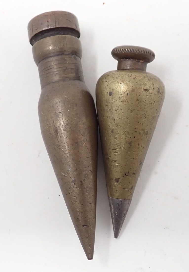 2 Brass Plumb Bobs (1 of 2)