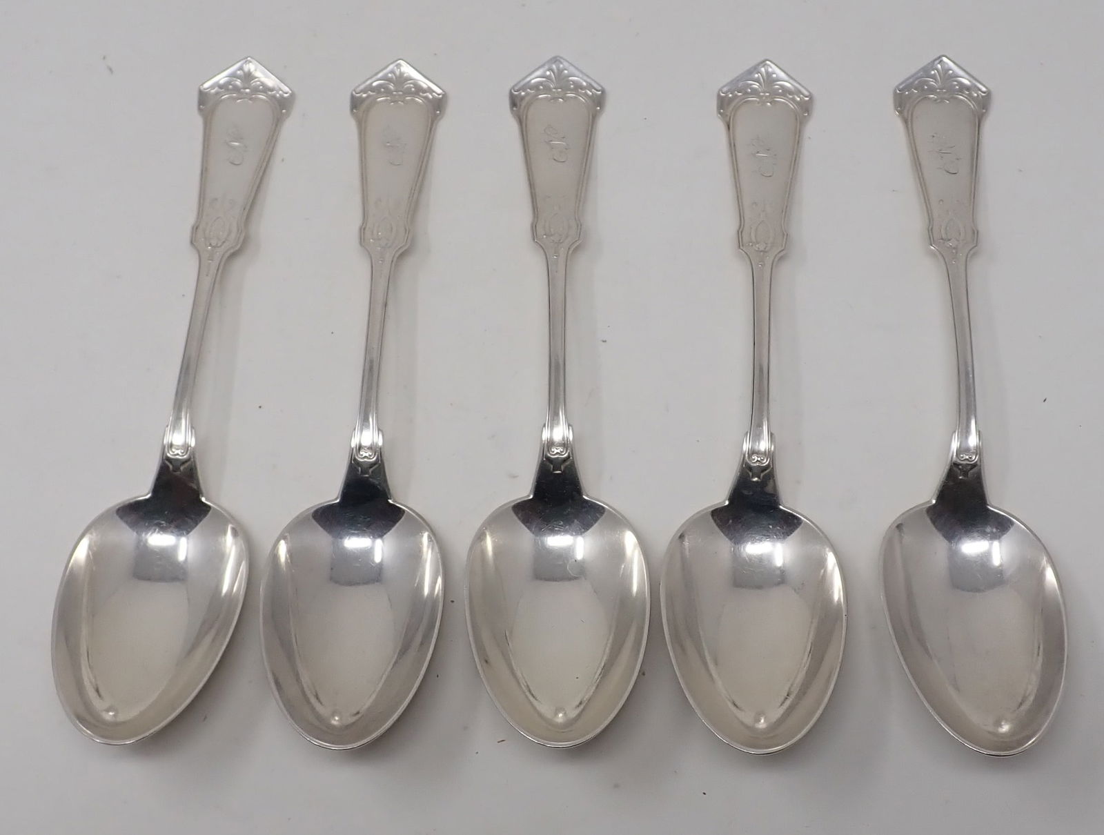 5 Sterling Silver Serving Spoons (1 of 5)