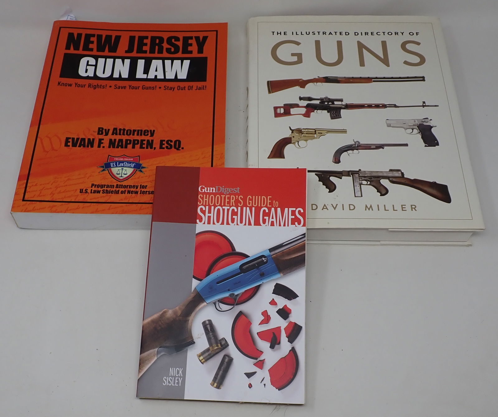 Misc Gun Books incl David Miller: Getting all pictured