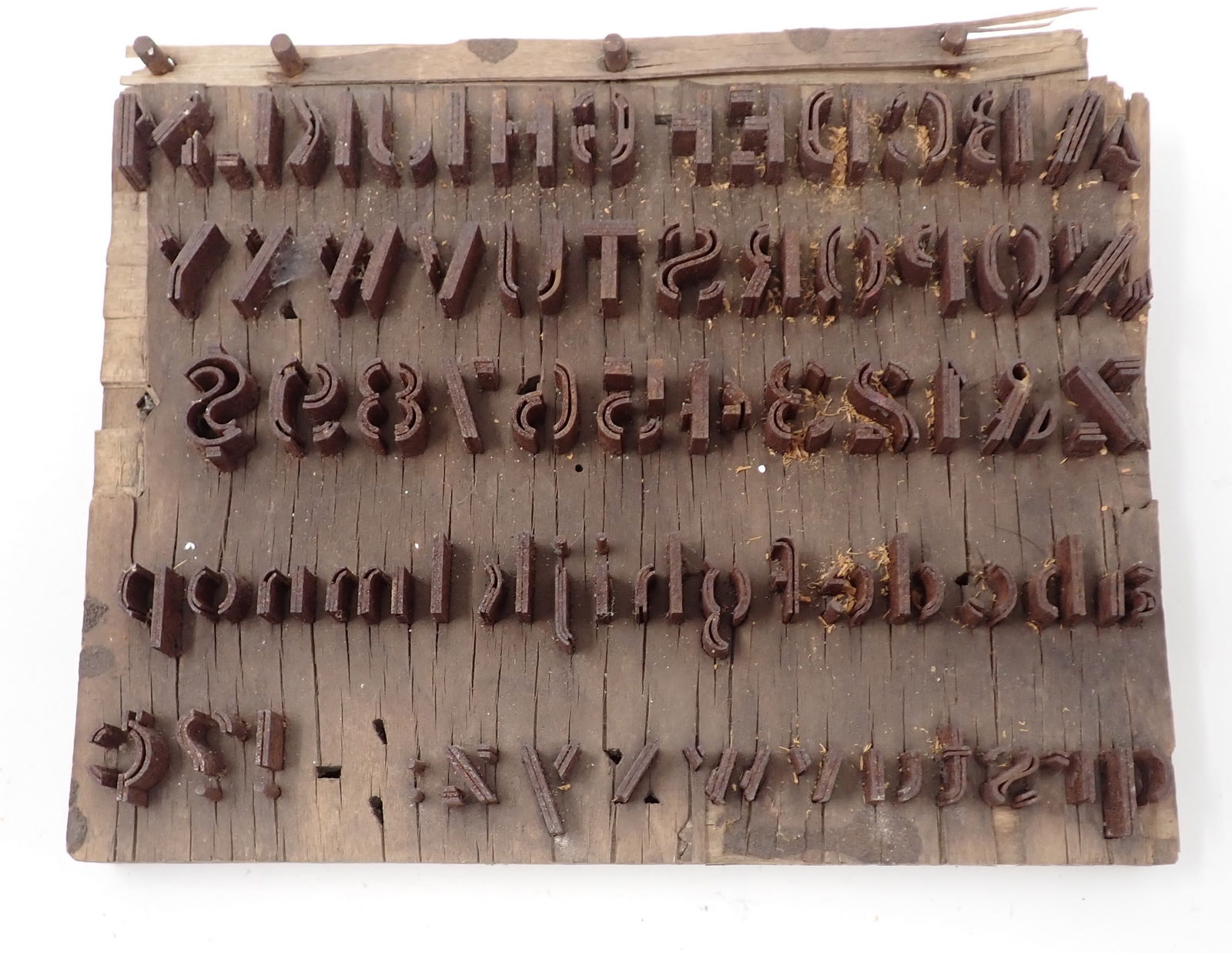 Letter / Number Stamps Wall Hanging (1 of 2)