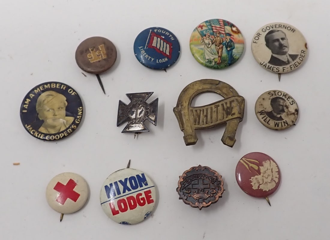 Pinbacks incl Political (1 of 5)