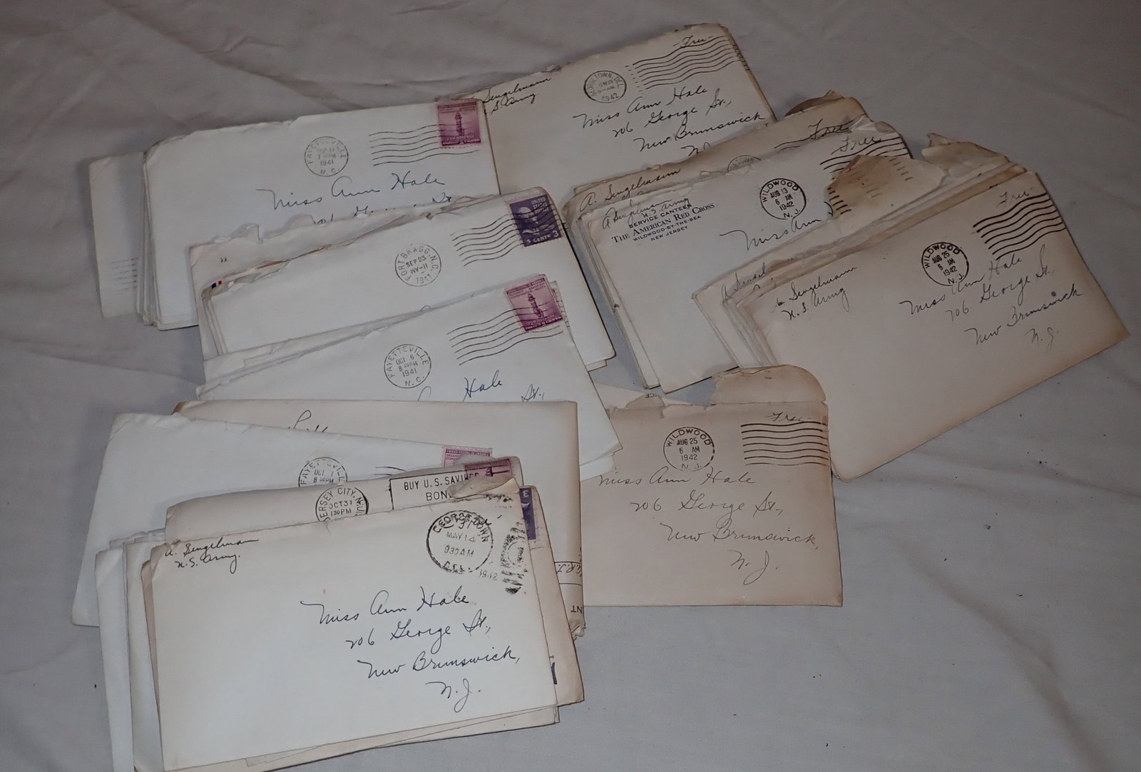 1940's Letters / Ephemera: Getting all pictured