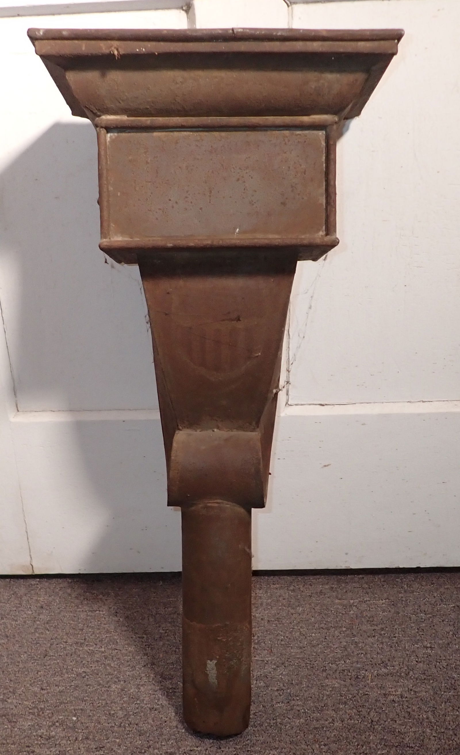 Tin Downspout w/ Shield & Stars Architectural (1 of 10)