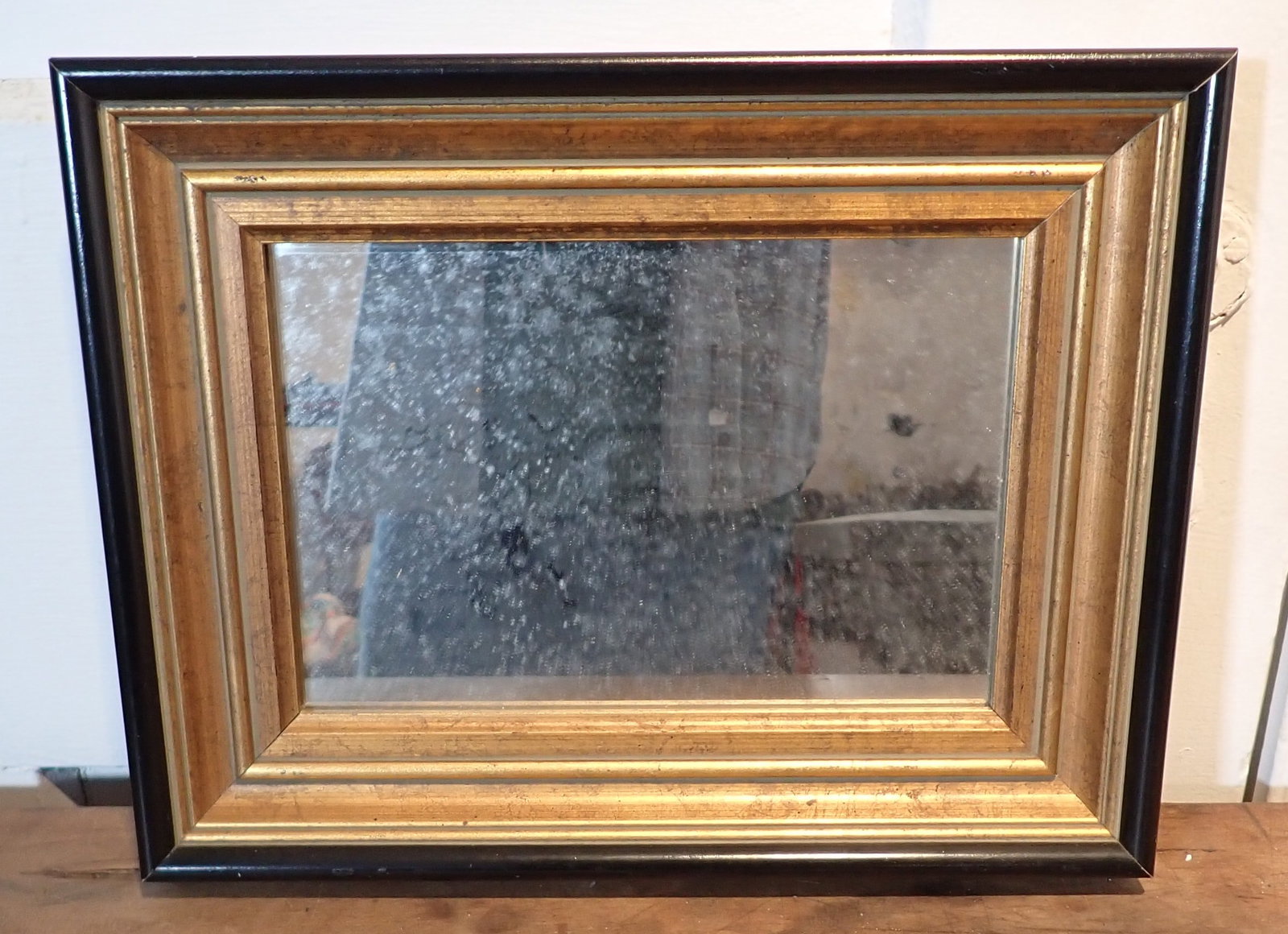 Wall Mirror: Approx 10 1/4" x 13 1/2". NO SHIPPING