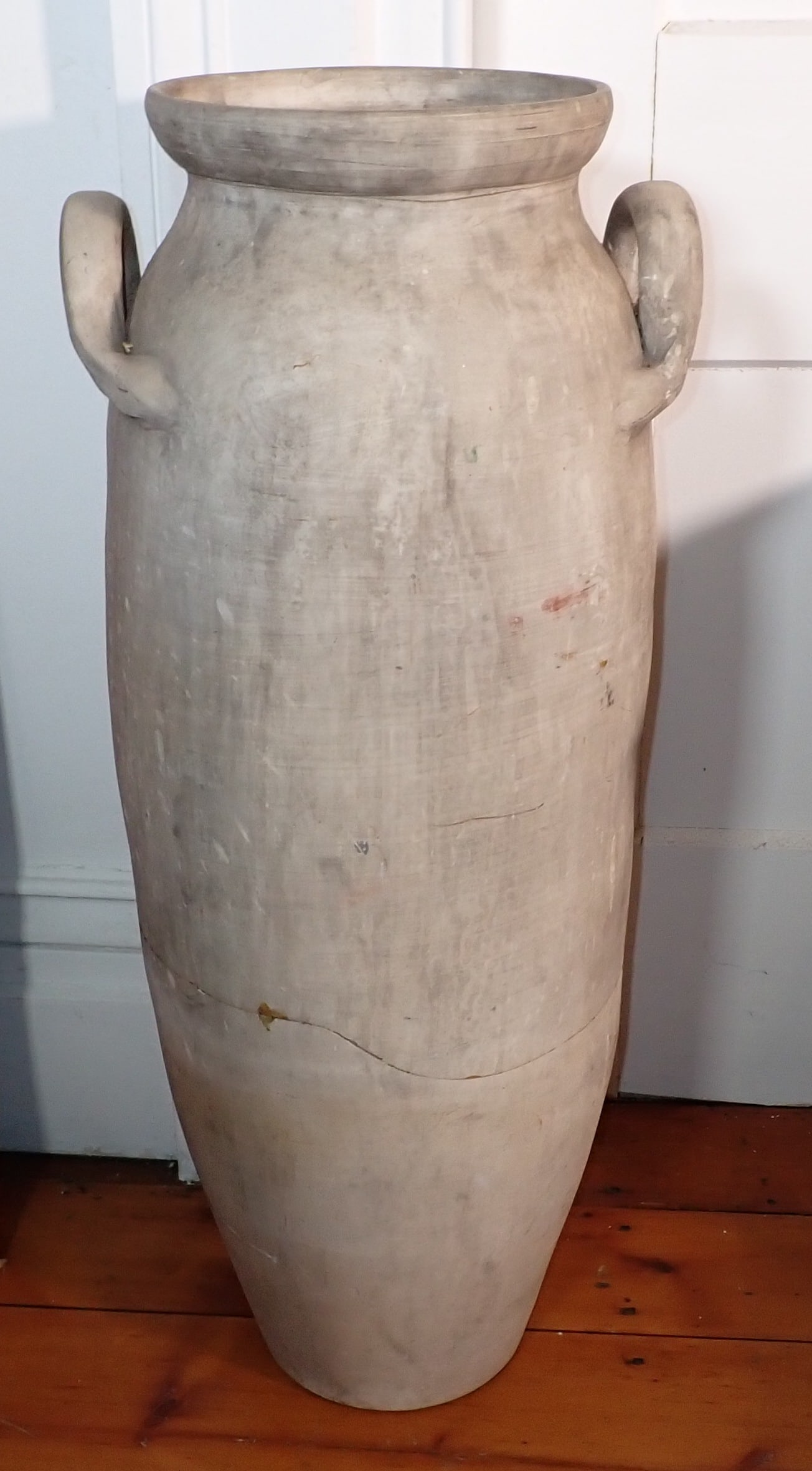 Double Handle Pottery Vase (1 of 6)