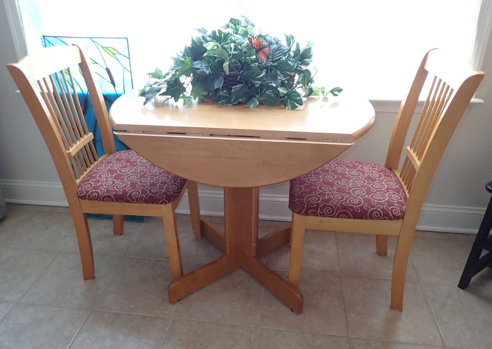 Maple Drop Leaf Kitchen Set (1 of 6)