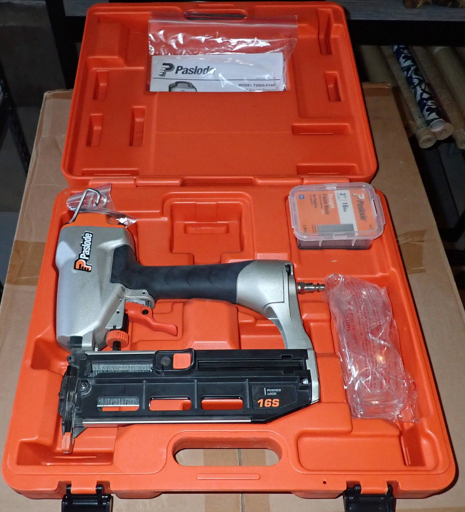 Paslode T250sf16p 16 Gauge Finish Nailer Auction
