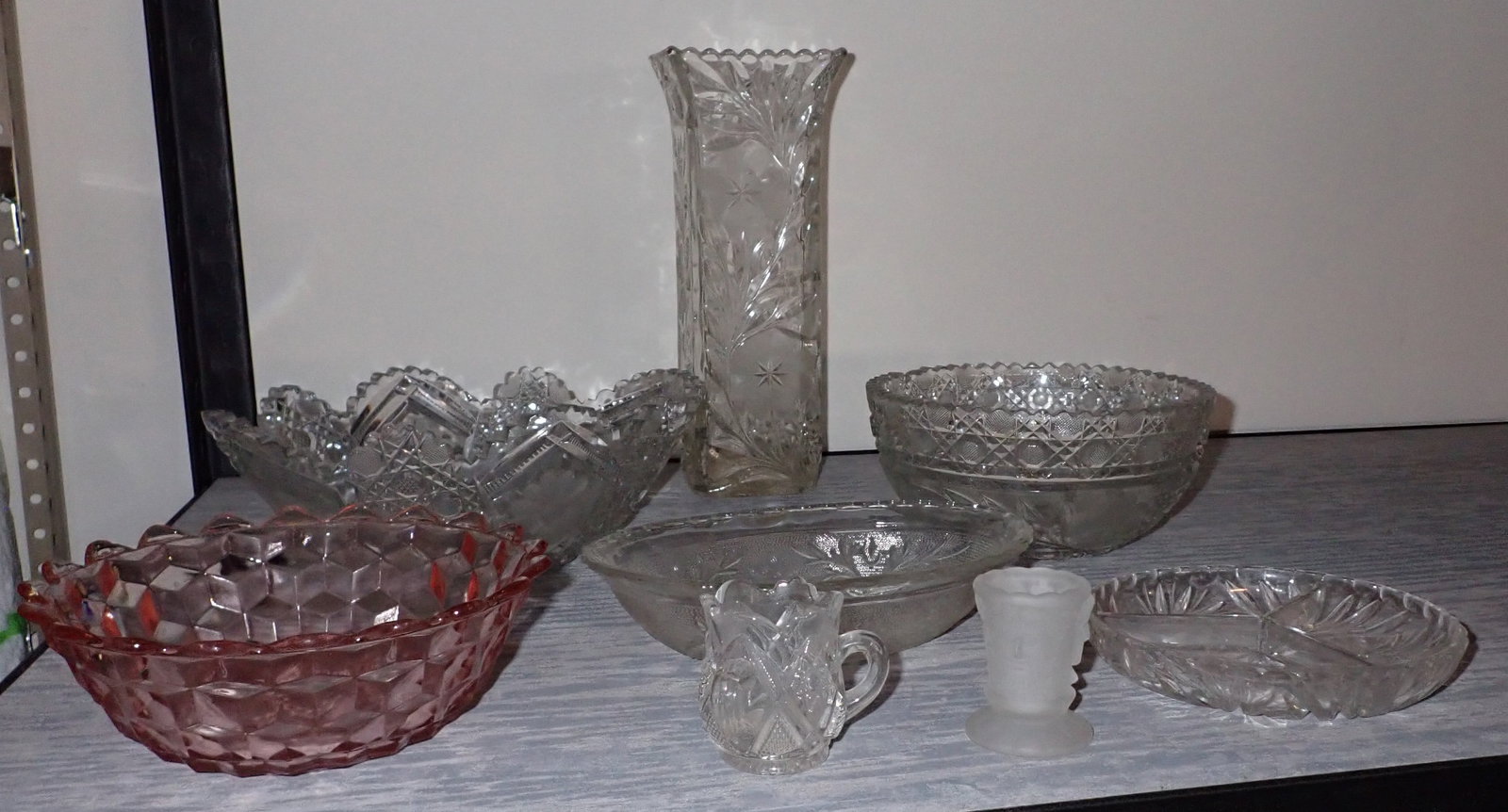 Cut Glass Depression Misc Glassware (1 of 2)